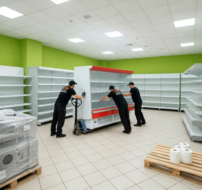 Переезд магазина в Зеленоградске